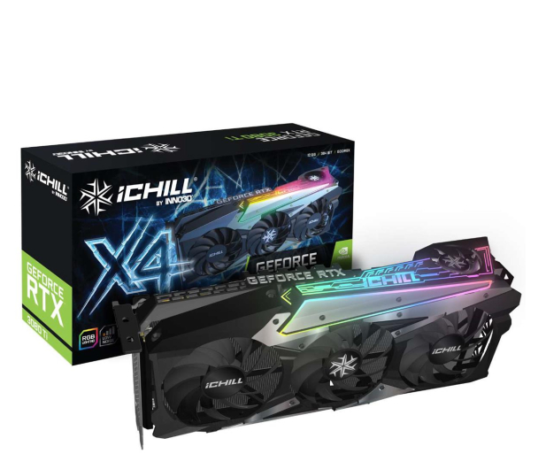 INNO3D GeForce RTX 3080 Ti ICHILL X4 LHR 12GB GDDR6X - 656410 - zdjęcie